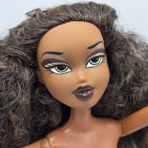 Rare 2001 MGA Bratz Sasha Doll Head On Barbie Body Collectible Vintage Doll - Picture 2 of 7